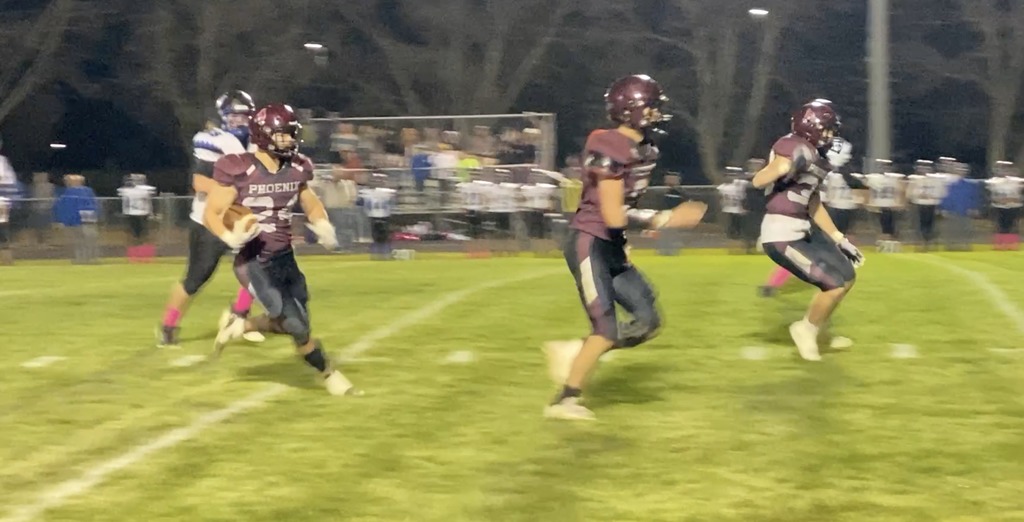 Scharberg on his way to the game winning TD on 10-20-22